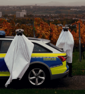 Die Polizei Stuttgart wünscht viel Spaß an Halloween!