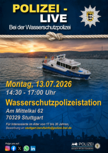 POLIZEI LIVE: Bei der Wasserschutzpolizei