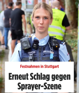 Beseitigung von Graffiti in Stuttgart-Süd