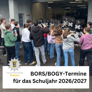 BORS/BOGY - Neue Termine 2027! Jetzt bewerben!
